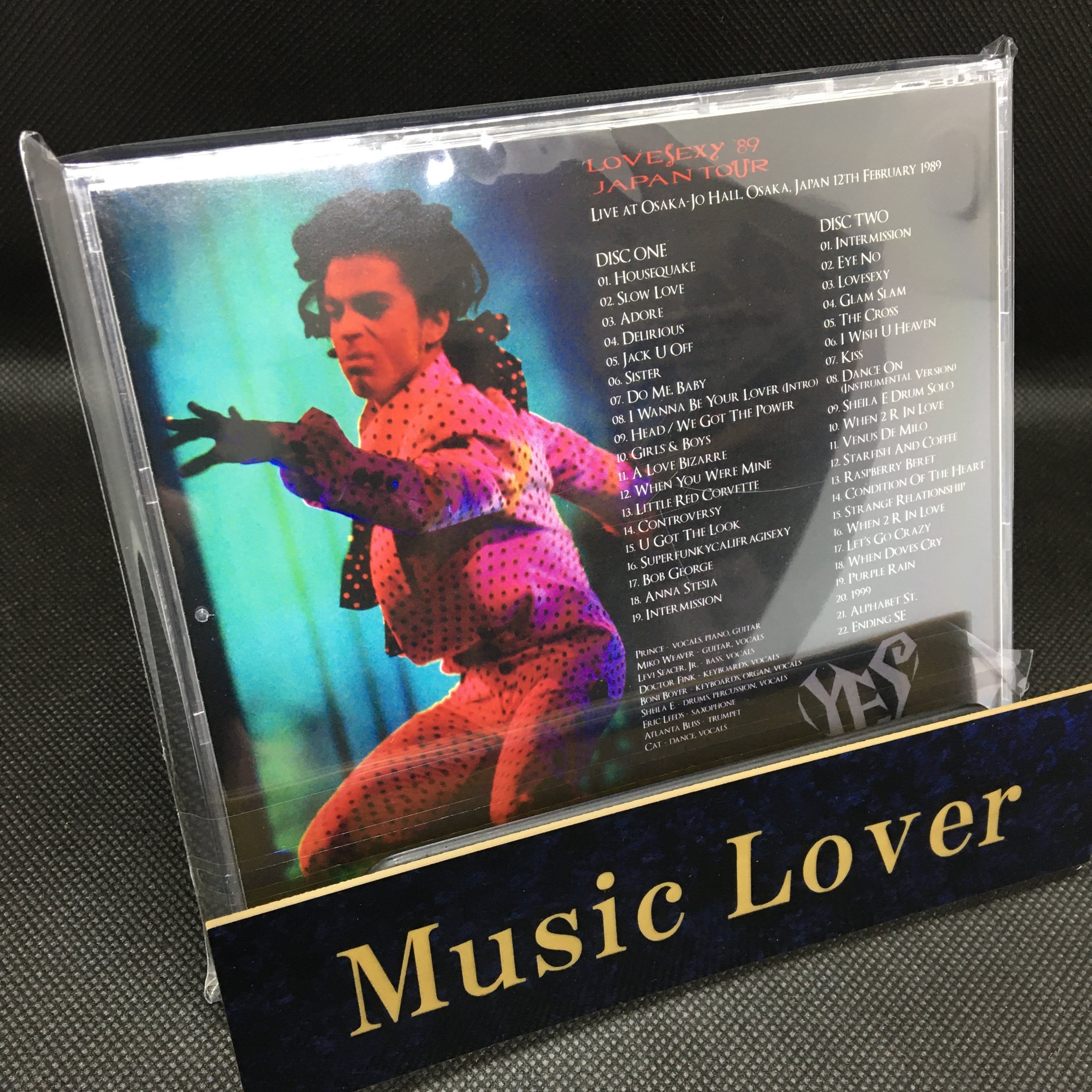 PRINCE / OSAKA 1989 1ST NIGHT (2CD) – WORLD MUSIC LOVER
