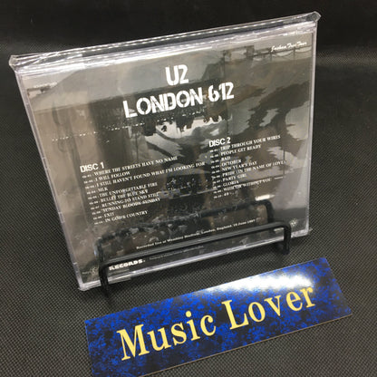 U2 / London 612 Joshua Tree Tour 1987 2CD Moonchild Records