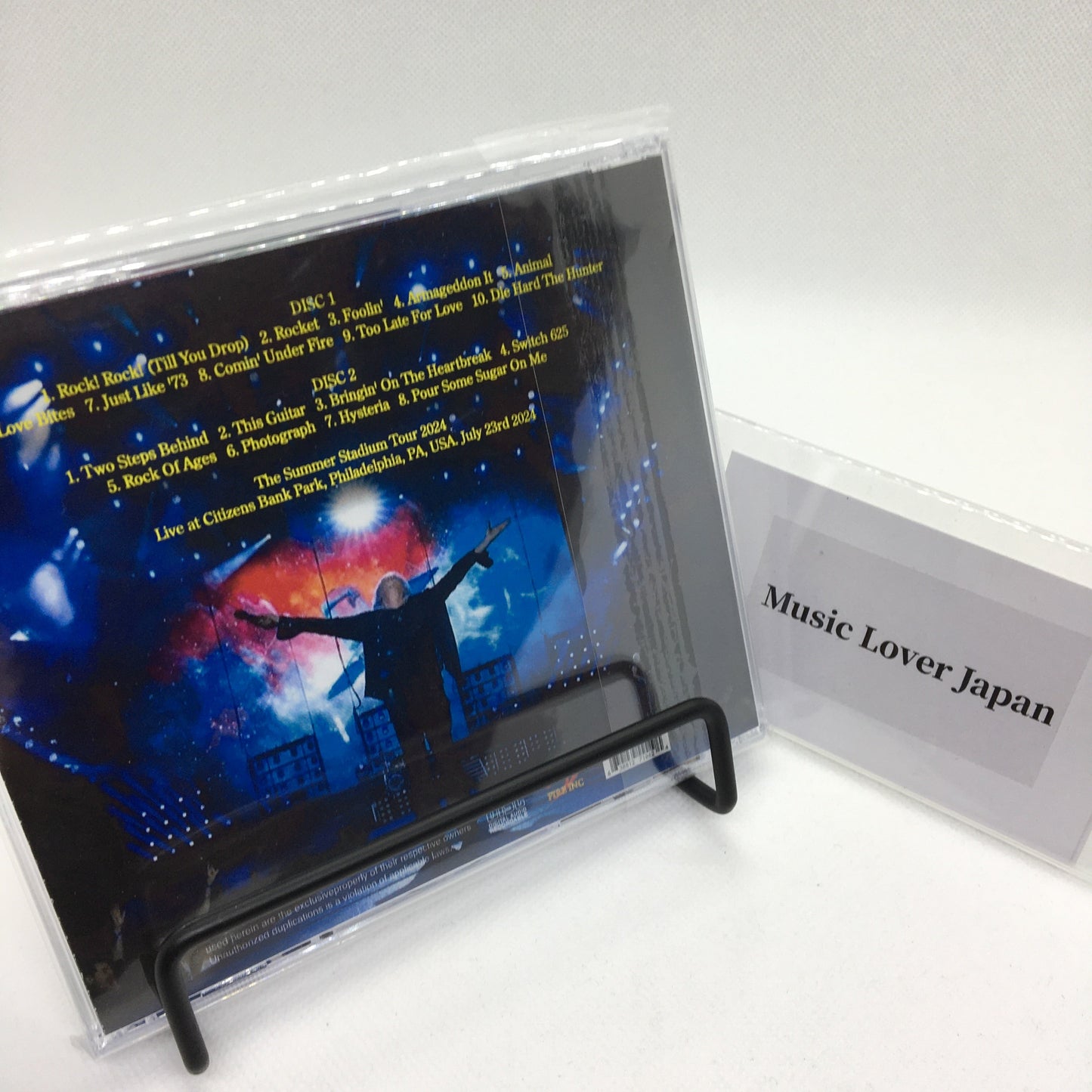 DEF LEPPARD / Philadelphia 2024 (2CDR)