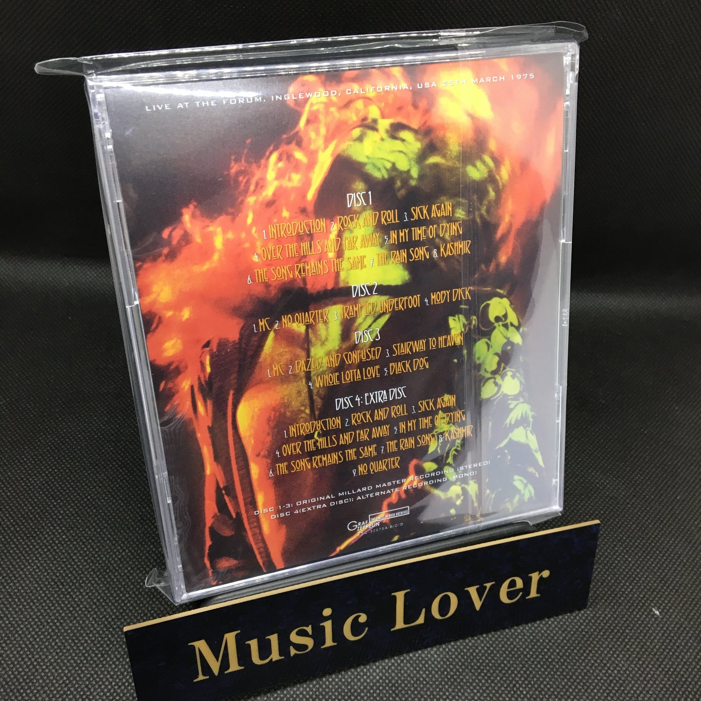 LED ZEPPELIN / COSMIC CRAZY : SECOND NIGHT IN THE FORUM 1975 (3CD+EXTRA 1CD)