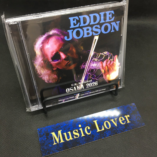EDDIE JOBSON / U.K. REVISITED OSAKA 2026 2ND STAGE (2CDR)