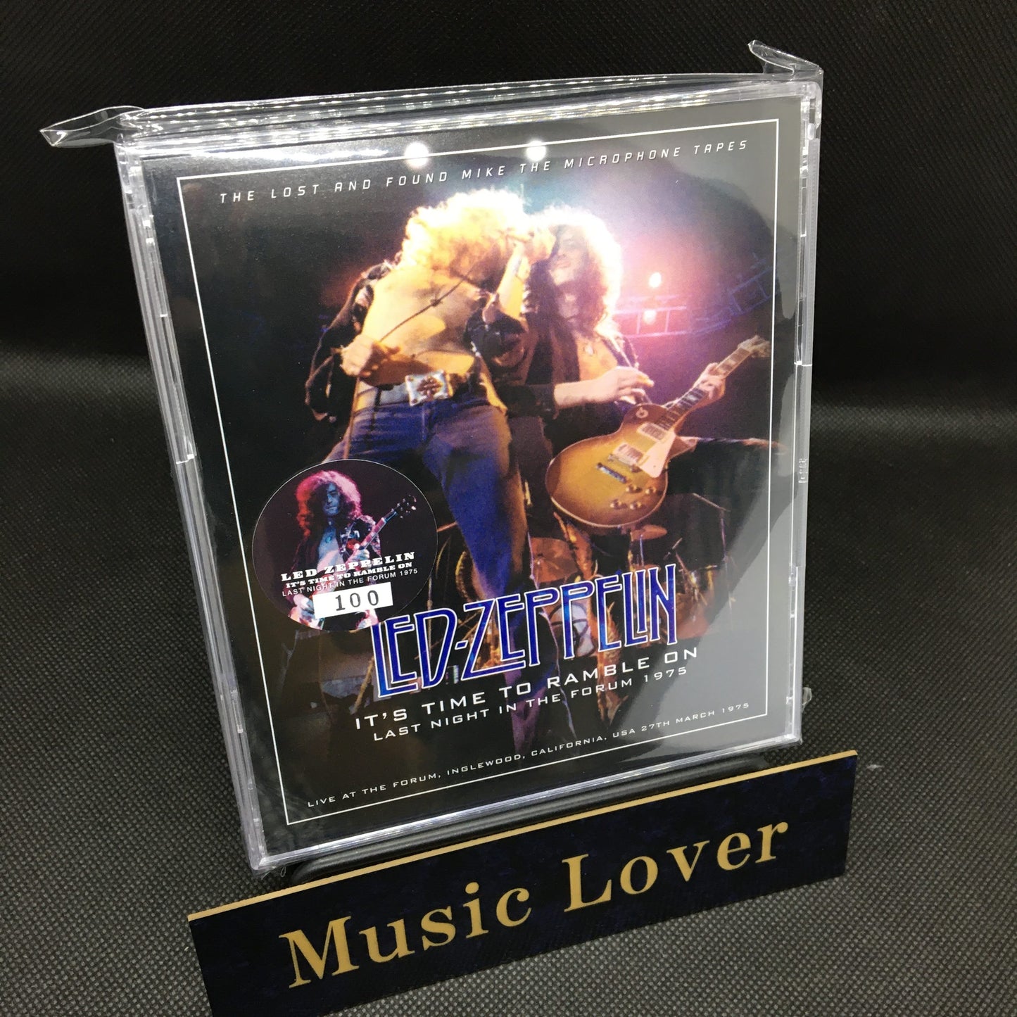 LED ZEPPELIN / IT'S TIME TO RAMBLE ON LAST NIGHT IN THE FORUM 1975 (3CD)