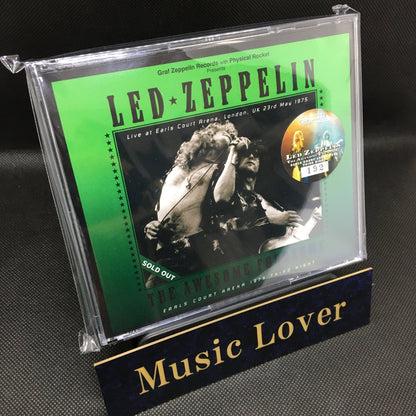 LED ZEPPELIN / THE AWESOME FOURSOME EARLS COURT ARENA 1975 THIRD NIGHT (6CD)