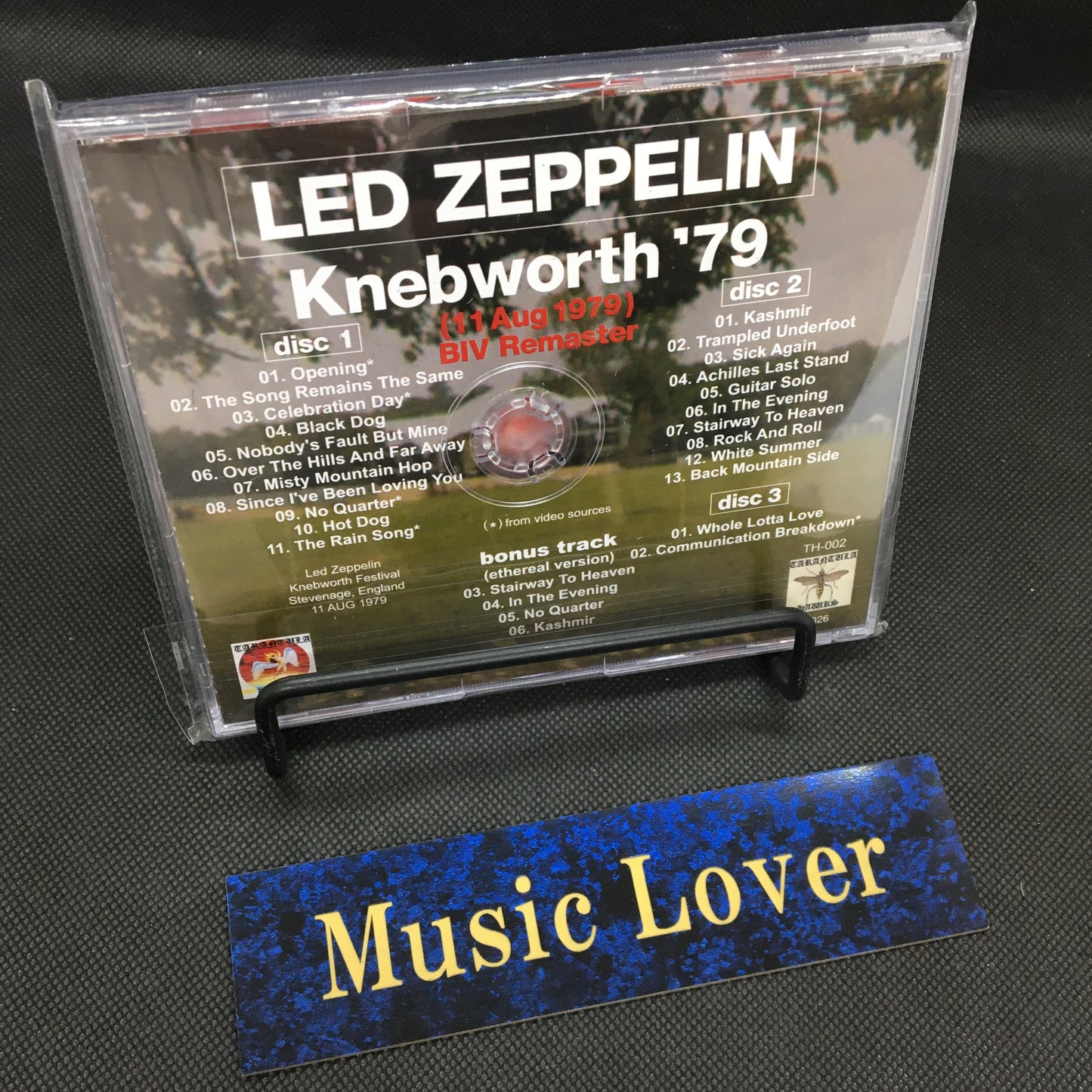 LED ZEPPELIN / KNEBWORTH ‘79 TH-002 (3CD)