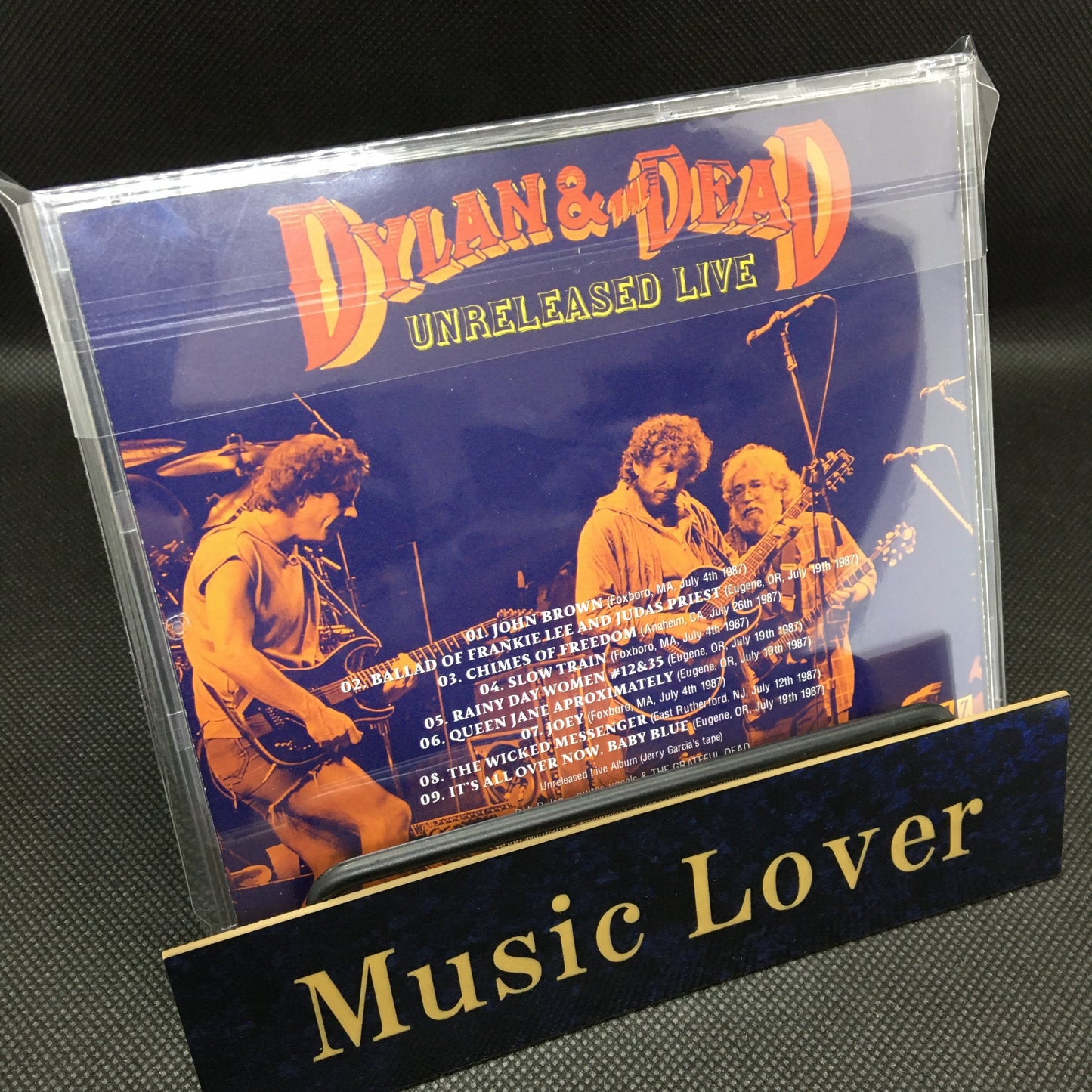 BOB DYLAN & THE GRATEFUL DEAD / DYLAN & THE DEAD UNRELEASED LIVE (1CDR)