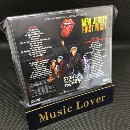 THE ROLLING STONES / NEW JERSEY FIRST NIGHT HACKNEY DAIMONDS TOUR 2024 (2CDR+1CDR)