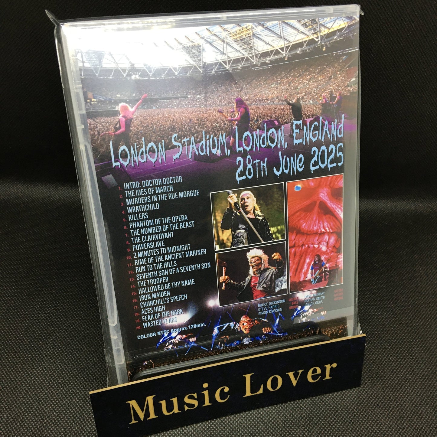 IRON MAIDEN / LONDON STADIUM 2025 THE DEFINITIVE VIDEO (1DVDR)