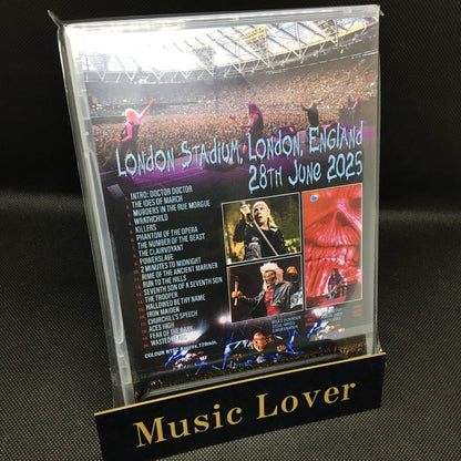 IRON MAIDEN / LONDON STADIUM 2025 THE DEFINITIVE VIDEO (1DVDR)