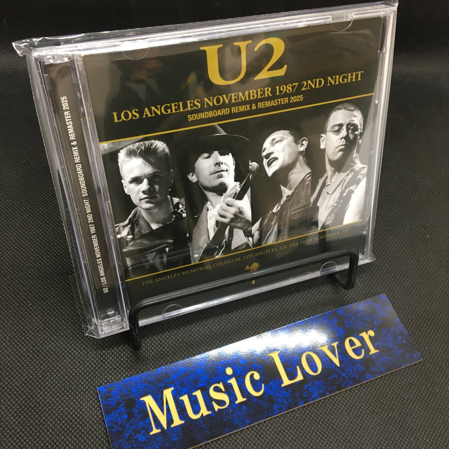 U2 / LOS ANGELES NOVEMBER 1987 2ND NIGHT SOUNDBOARD REMIX & REMASTER 2025 (2CD)