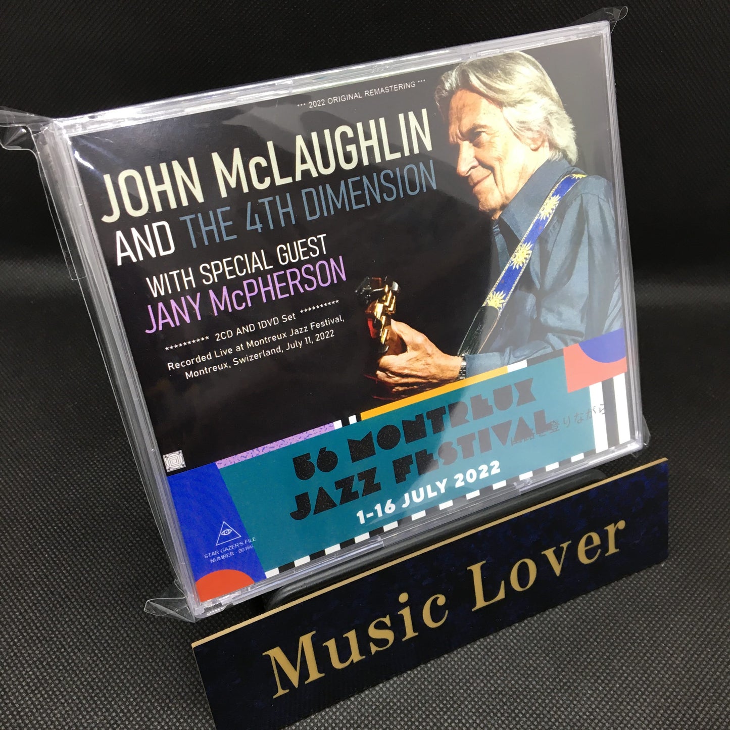JOHN McLAUGHLIN & THE 4TH DIMENSION / LIVE AT MONTREUX JAZZ FESTIVAL 2022 (2CDR+1DVDR)