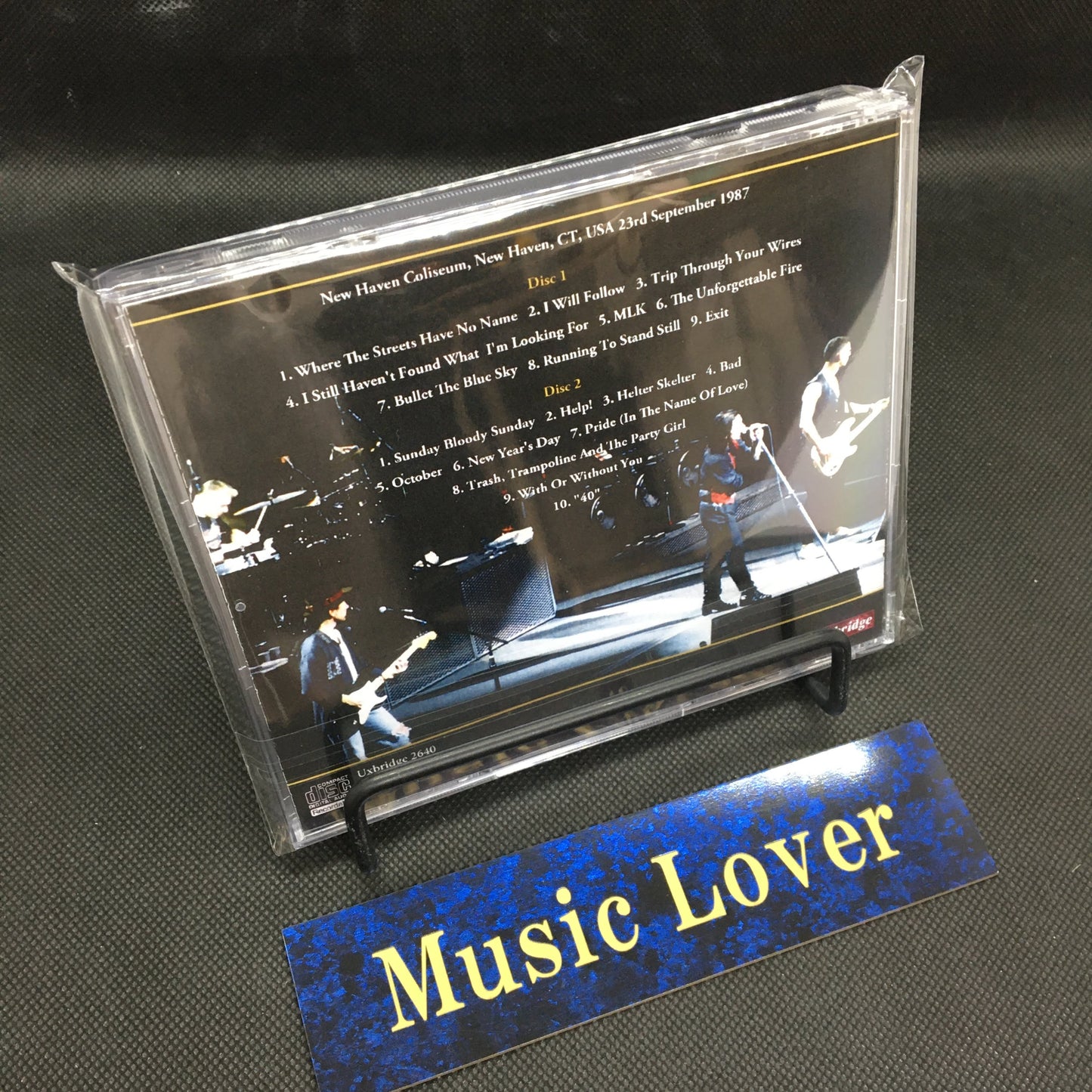 U2 / NEW HAVEN 1987 MASTER TAPES (2CDR)