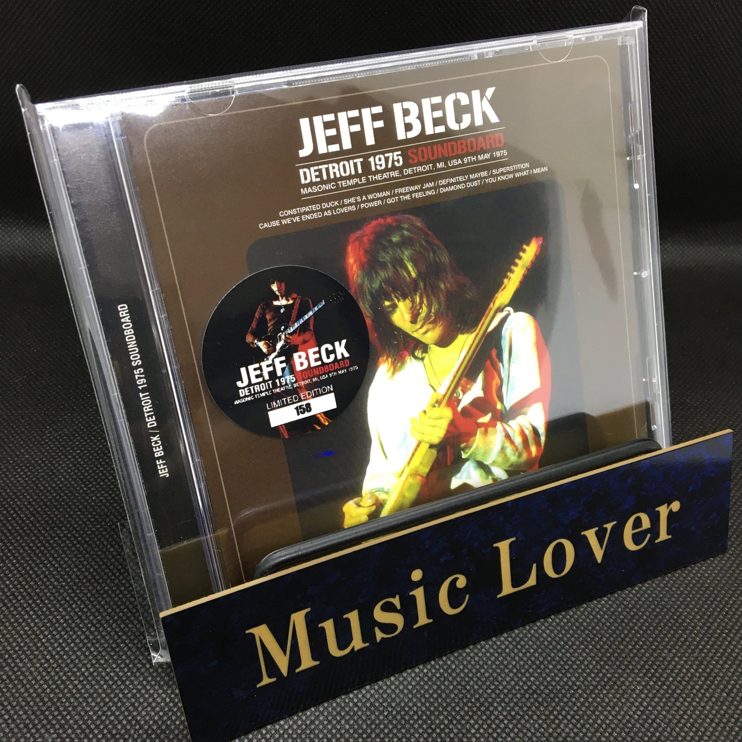 JEFF BECK / DETROIT 1975 SOUNDBOARD (1CD)
