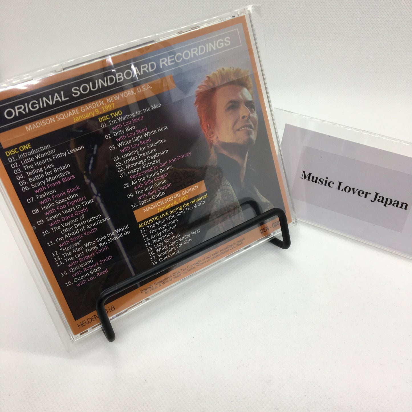 DAVID BOWIE 1997 BIRTHDAY CONCERT 2CD