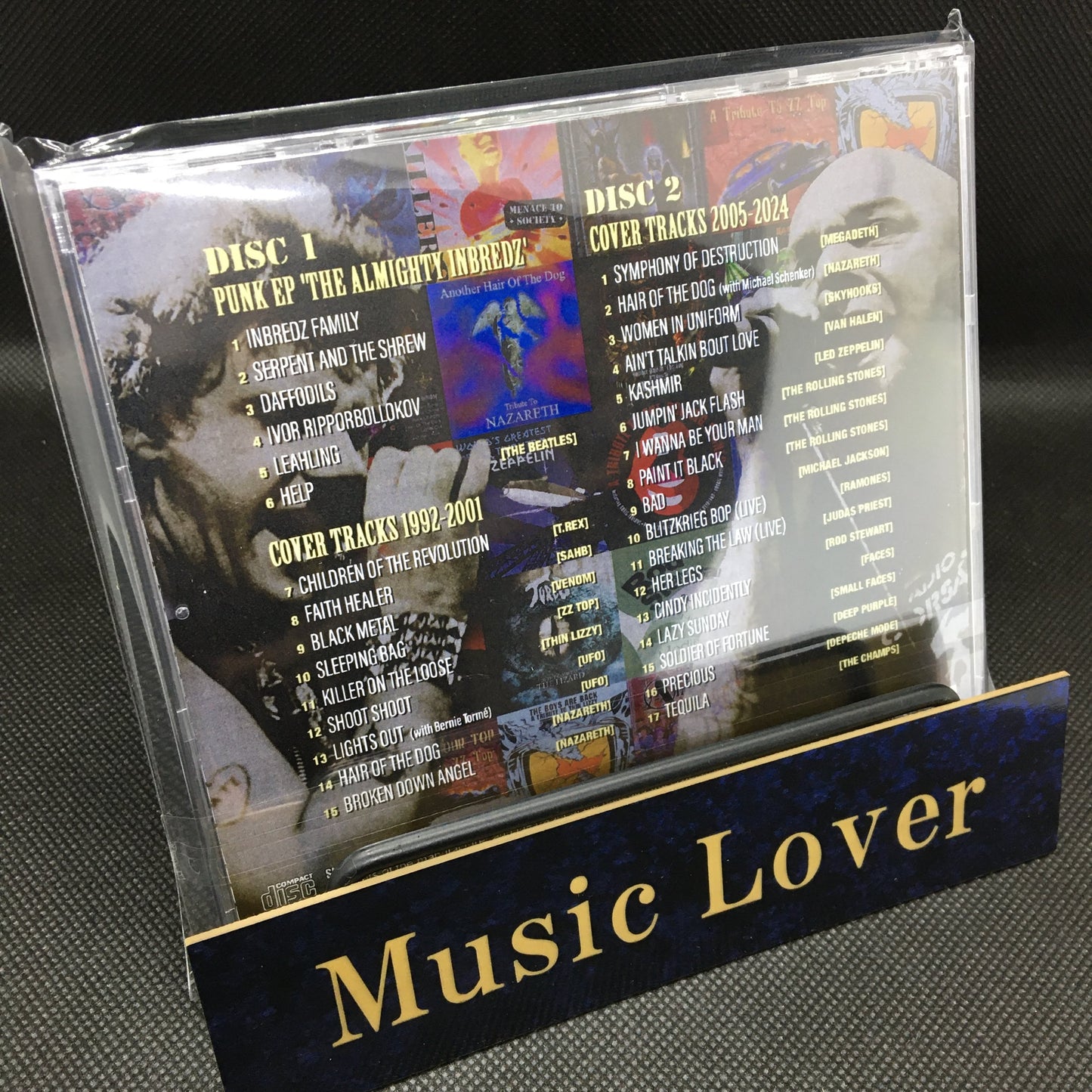 PAUL Di'ANNO / THE ALMIGHTY INBREDZ & 26 COVERS STEREO SOUNDBOARD (2CDR) IRON MAIDEN