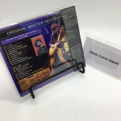 LED ZEPPELIN 1980 MUNCHEN MAG DICH 2CD