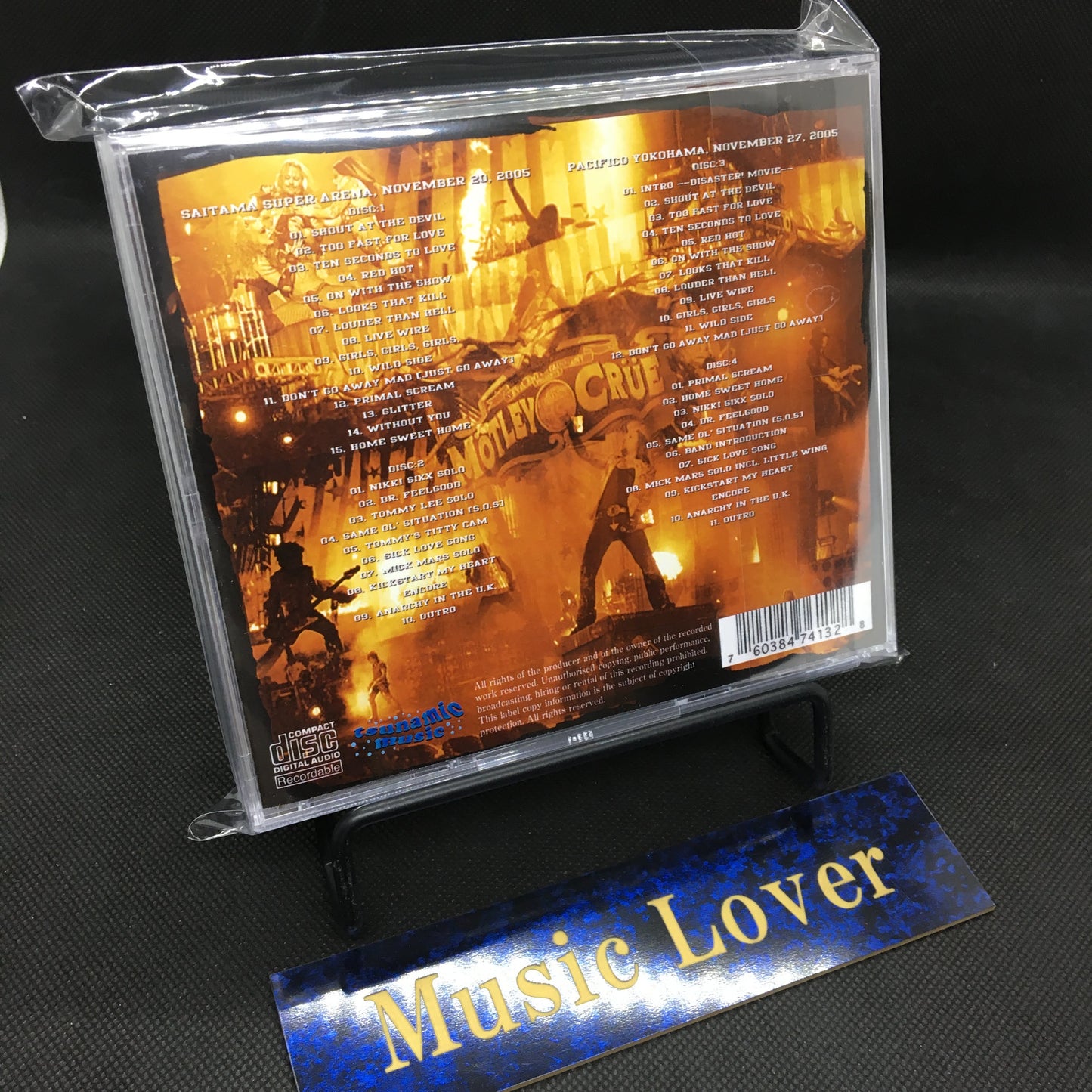 MOTLEY CRUE / Master Of Disaster (4CDR)
