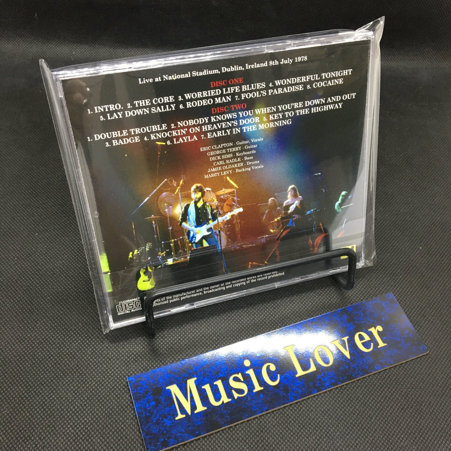 ERIC CLAPTON / DUBLIN 1978 2ND NIGHT MASTER TAPE (2CD)