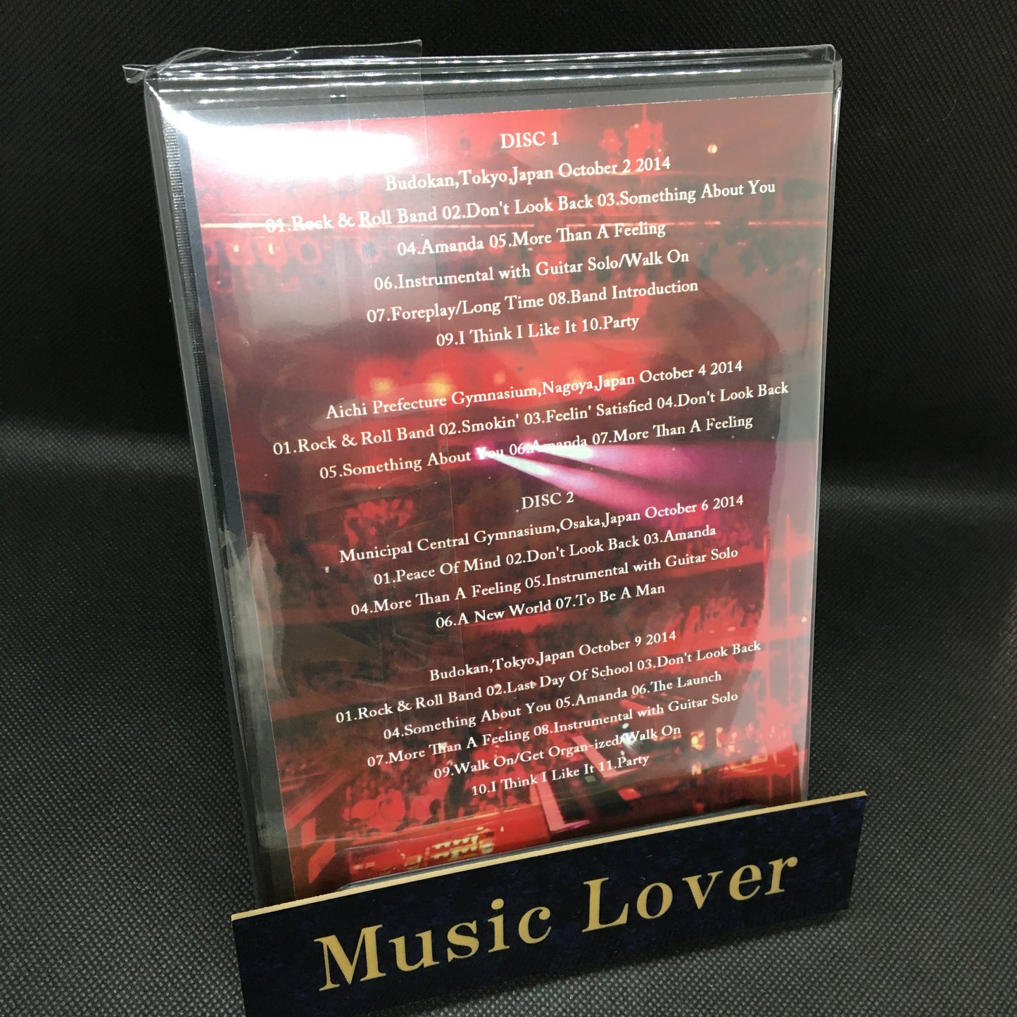 Boston / Heaven On Earth Japan Tour Scrap (2DVDR)