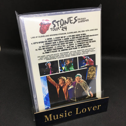 THE ROLLING STONES / CLEVELAND 2024 MULTICAM (1DVDR)