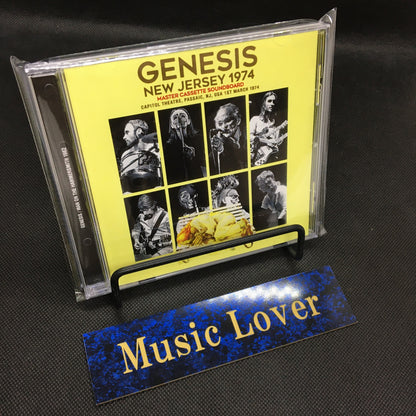 GENESIS / NEW JERSEY 1974 MASTER CASSETTE SOUNDBOARD STEREO SOUNDBOARD (1CDR)
