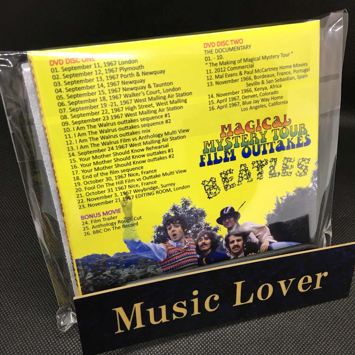 THE BEATLES / MAGICAL MYSTERY TOUR FILM OUTTAKES 【2DVD】