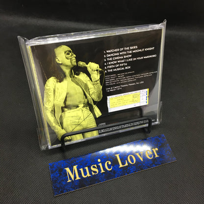 GENESIS / NEW JERSEY 1974 MASTER CASSETTE SOUNDBOARD STEREO SOUNDBOARD (1CDR)