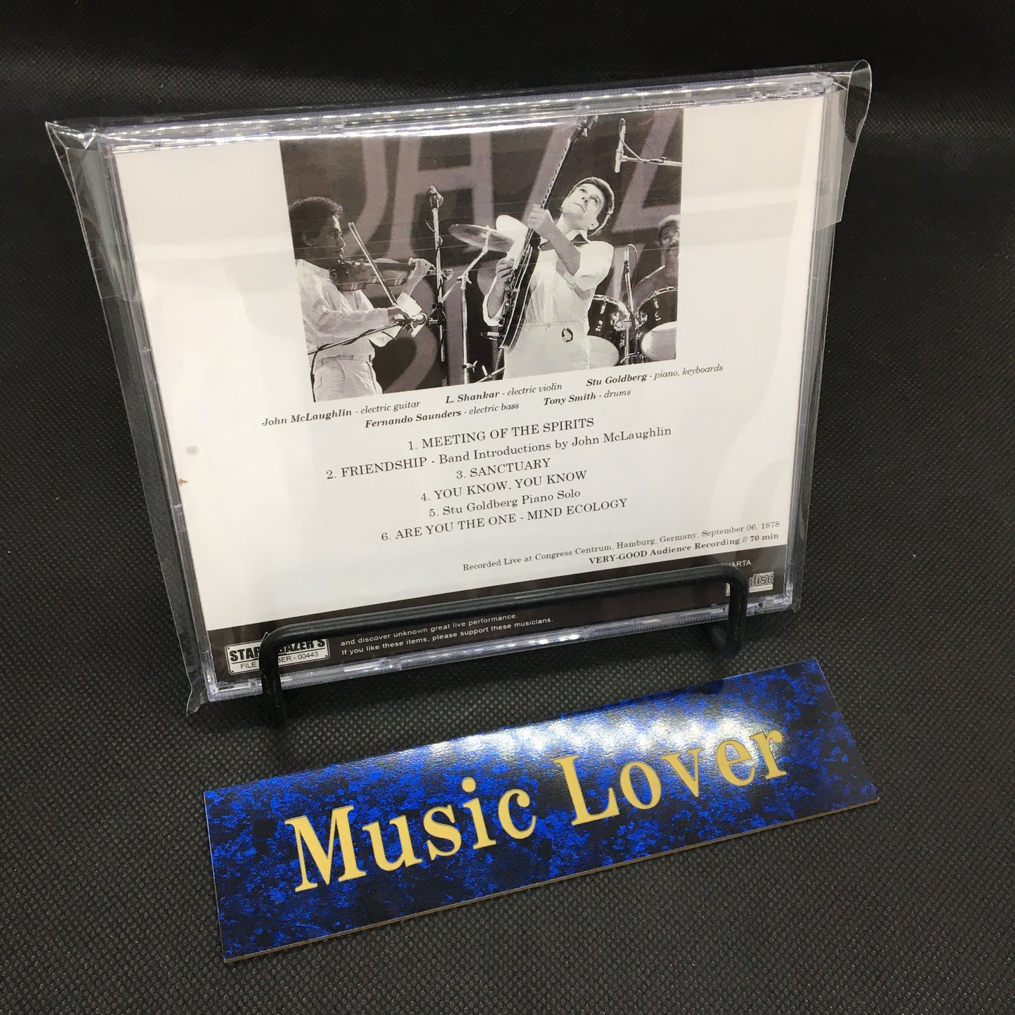 JOHN McLAUGHLIN & THE ONE TRUTH BAND / LIVE IN HAMBURG 1978 (1CDR)