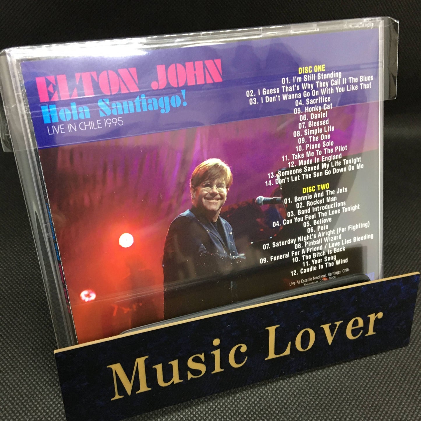 ELTON JOHN / HOLA SANTIAGO! LIVE IN CHILE 1995 (2CDR)