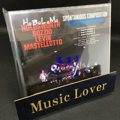HoBoLeMa / HOLDSWORTH, BOZZIO, LEVIN, MASTELLOTTO SPONTANIOUS COMPOSITION: LIVE IN OAKLAND 2010 (1CDR)
