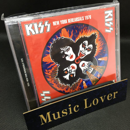 KISS / NEW YORK REHEARSALS 1976 2nd Press SOUNDBOARD (1CD+PRO SHOT 1DVDR)