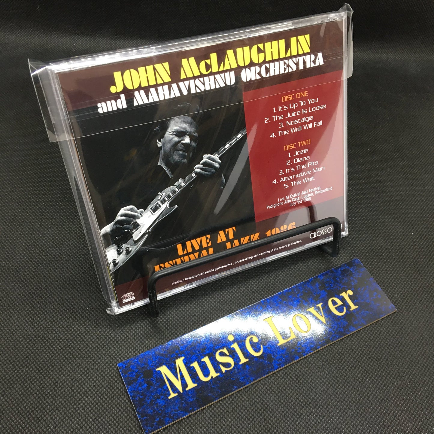 JOHN McLAUGHLIN & MAHAVISHNU ORCHESTRA / Live at Estival Jazz 1986 (2CDR)