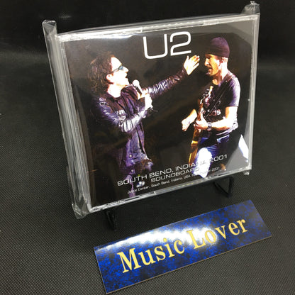 U2 / SOUTH BEND, INDIANA 2001 STEREO SOUNDBOARD (2CDR+1DVDR)