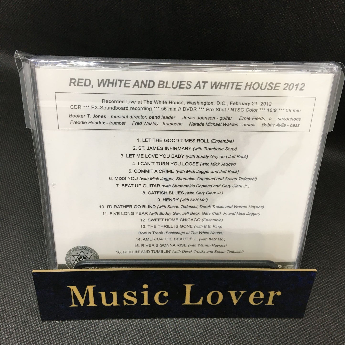 V.A. / RED, WHITE AND BLUES AT WHITE HOUSE 2012 (1CDR+1DVDR)