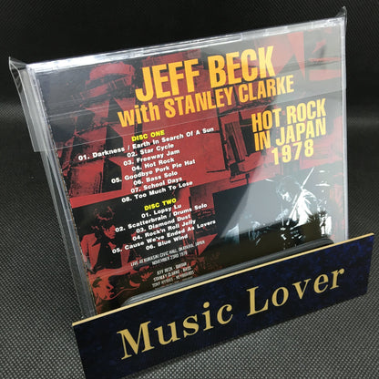 JEFF BECK WITH STANLEY CLARKE / HOT ROCK IN JAPAN 1978 (2CDR)