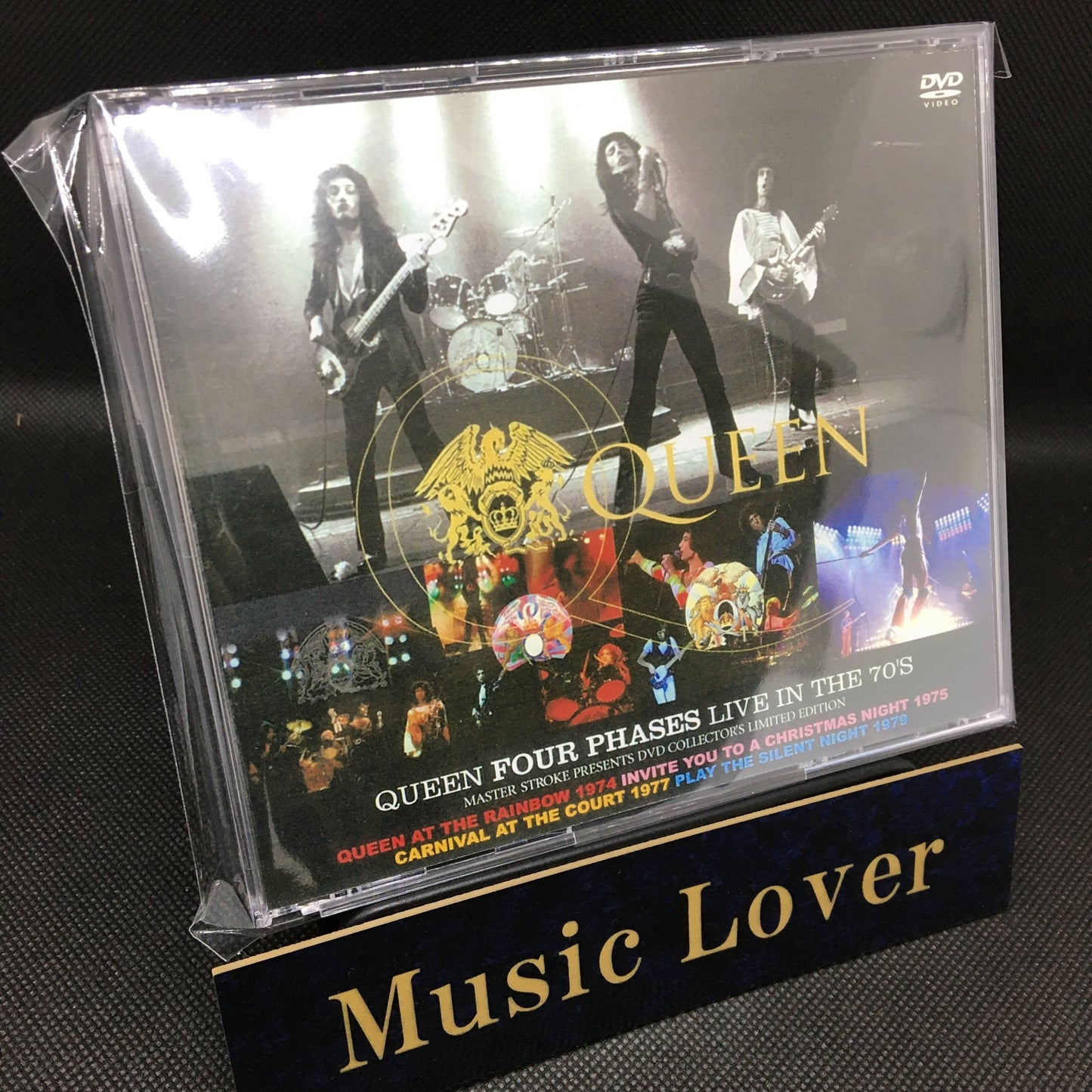 QUEEN / FOUR PHASES LIVE IN THE 70'S (4DVDR)