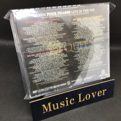 QUEEN / FOUR PHASES LIVE IN THE 70'S (4DVDR)