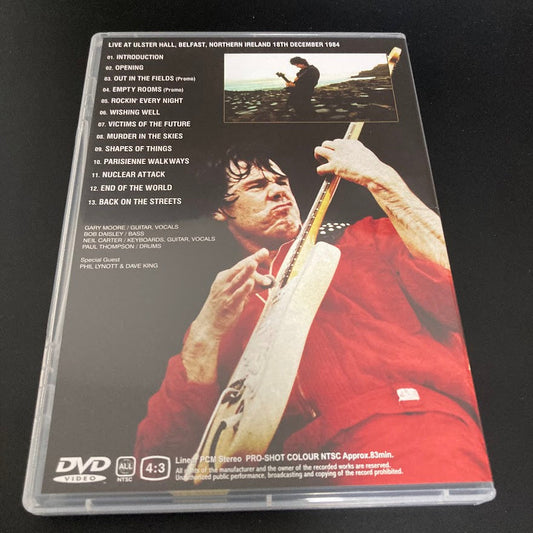 Gary Moore / Emerald Aisles Live And Documentary 1984 PRO-SHOT DVD