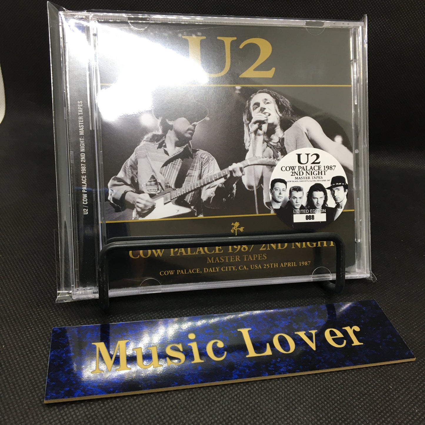 U2 / COW PALACE 1987 2ND NIGHT MASTER TAPES (2CD)