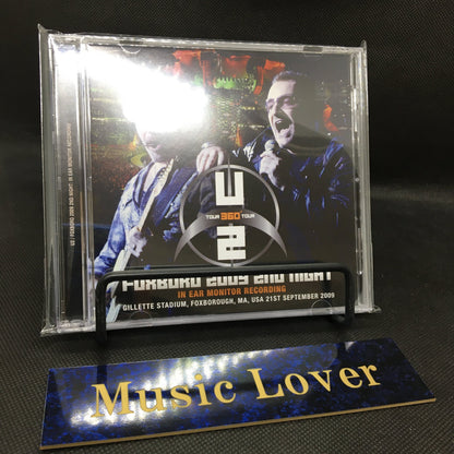 U2 / FOXBORO 2009 2ND NIGHT IN EAR MONITOR RECORDING (2CD)