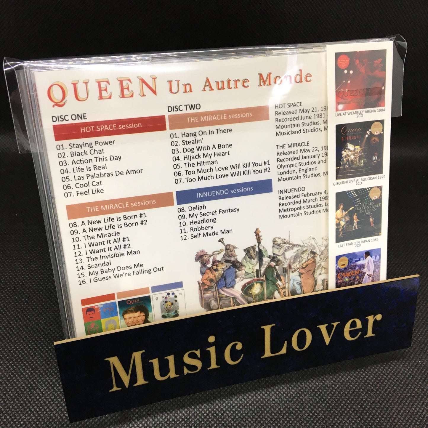 QUEEN / UN AUTRE MONDE - OUTTAKES & DEMOS - 【2CD】