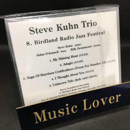 Trío Steve Kuhn / 8.º Festival de Jazz de Radio Birdland MESA DE SONIDO ESTÉREO (1 CD)