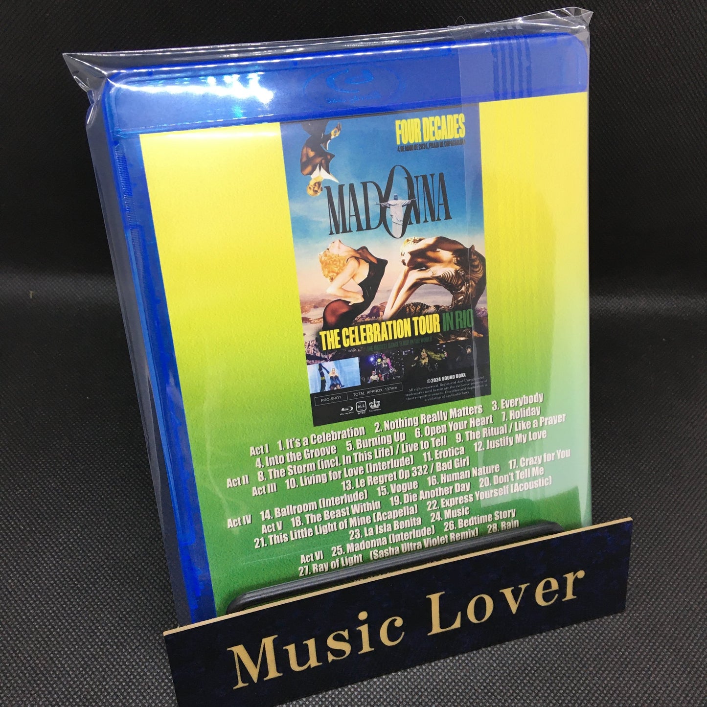 MADONNA / La gira de celebración en Río (edición remasterizada digital)