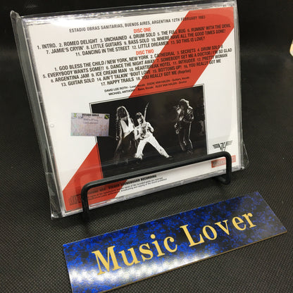 VAN HALEN / BUENOS AIRES 1983 2ND NIGHT SOUNDBOARD (2CD)