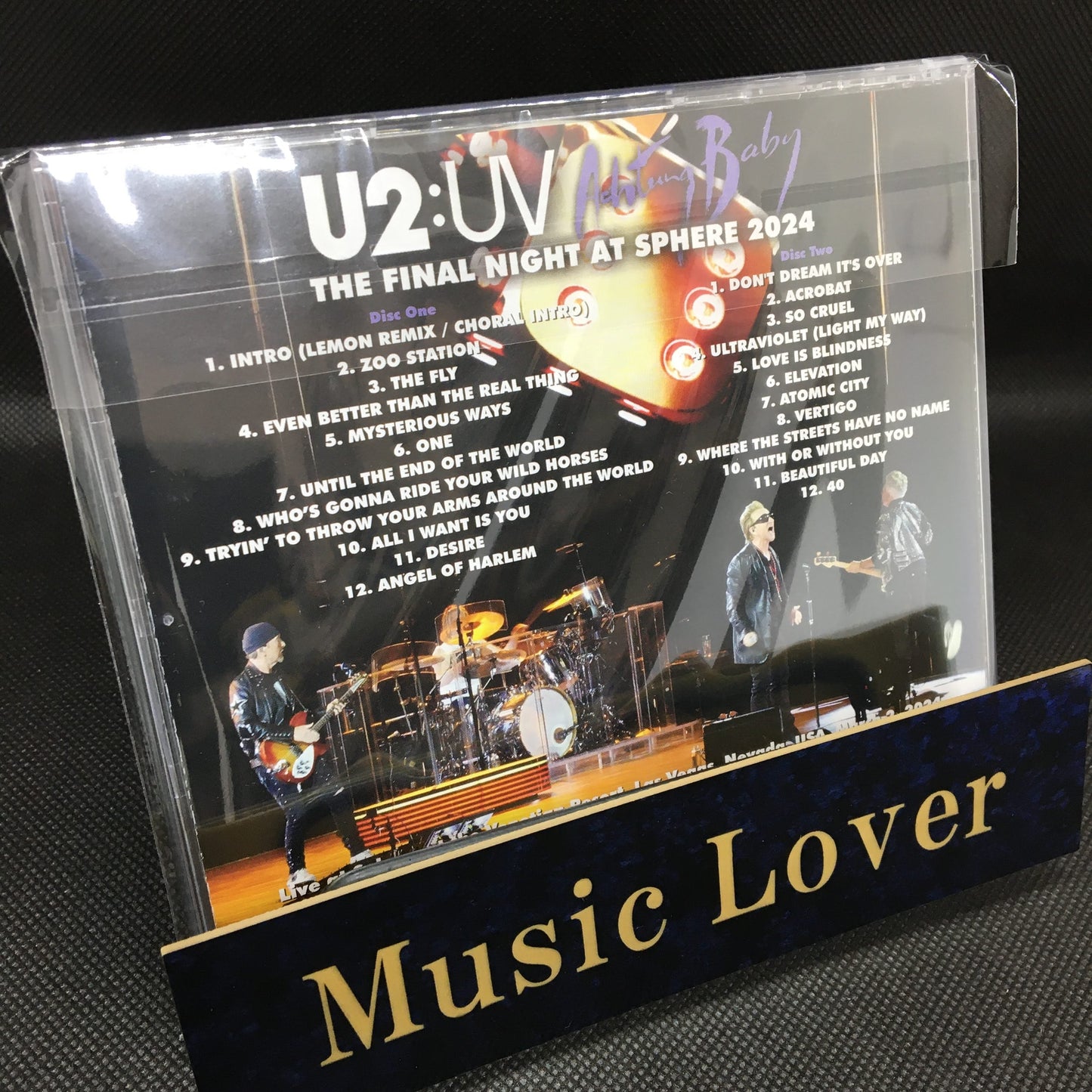 U2 / THE FINAL NIGHT AT SPHERE 2024 MULTIPLE IEM MATRIX MASTER EDITION (2CD)