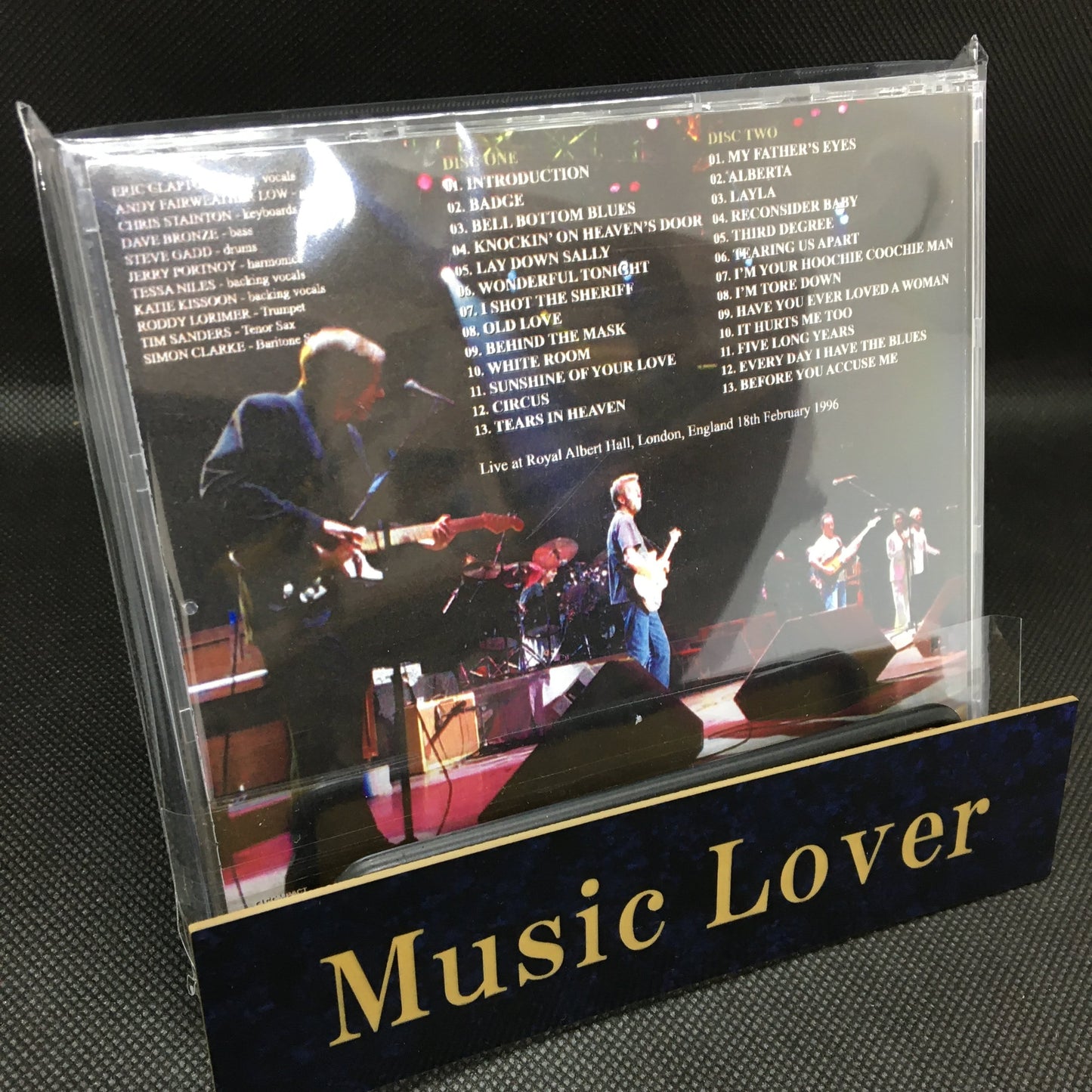 ERIC CLAPTON / ROYAL ALBERT HALL 1996 1ST NIGHT DAT MASTER (2CDR)