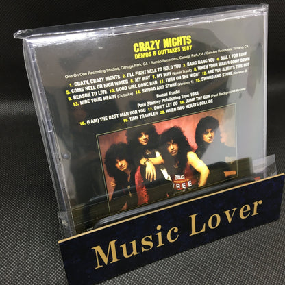 KISS / CRAZY NIGHTS DEMOS & OUTTAKES 1987 (1CD)