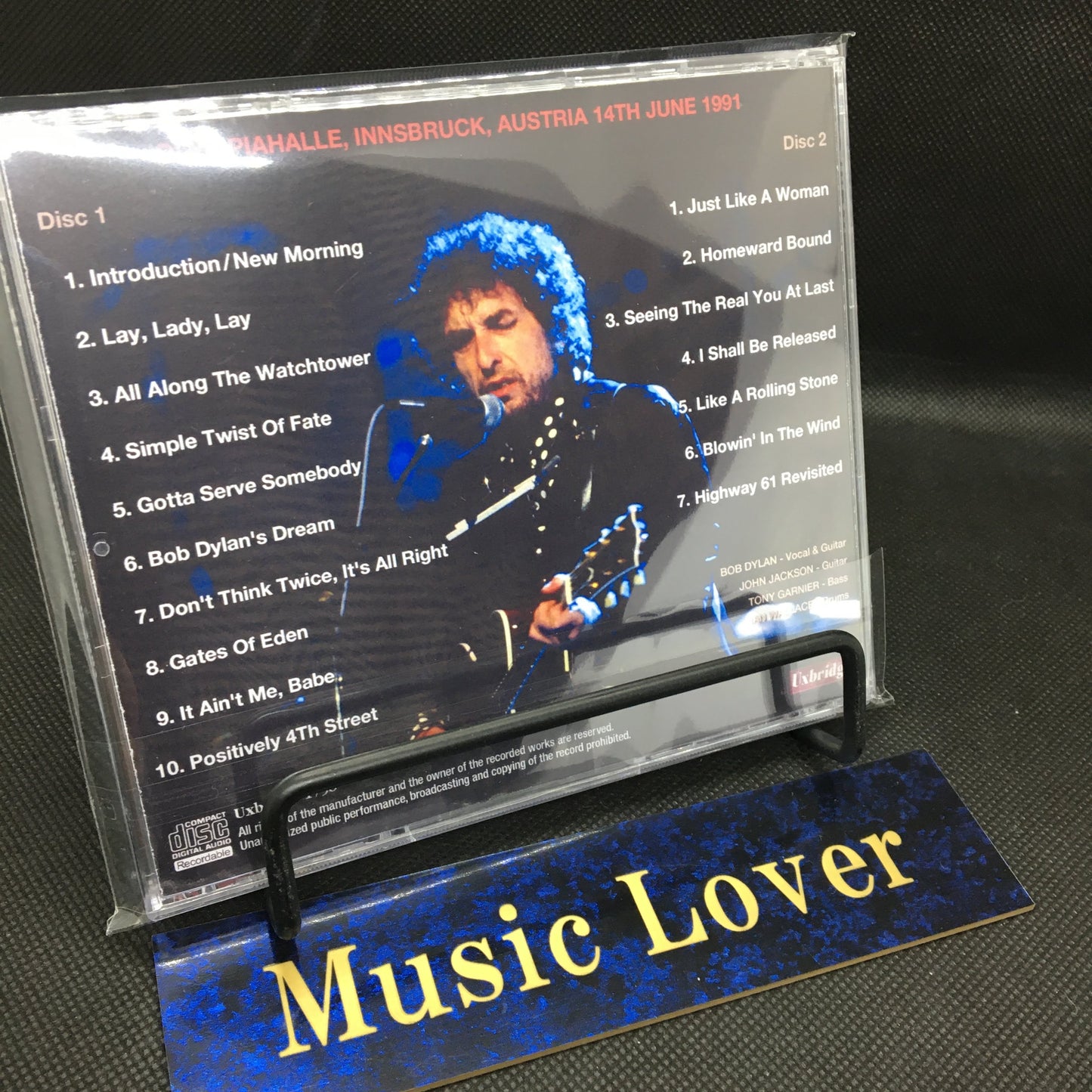 BOB DYLAN / INNSBRUCK 1991 (2CDR)