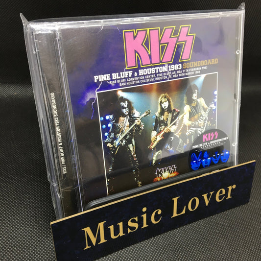 KISS / PINE BLUFF & HOUSTON 1983 SOUNDBOARD (2CD)