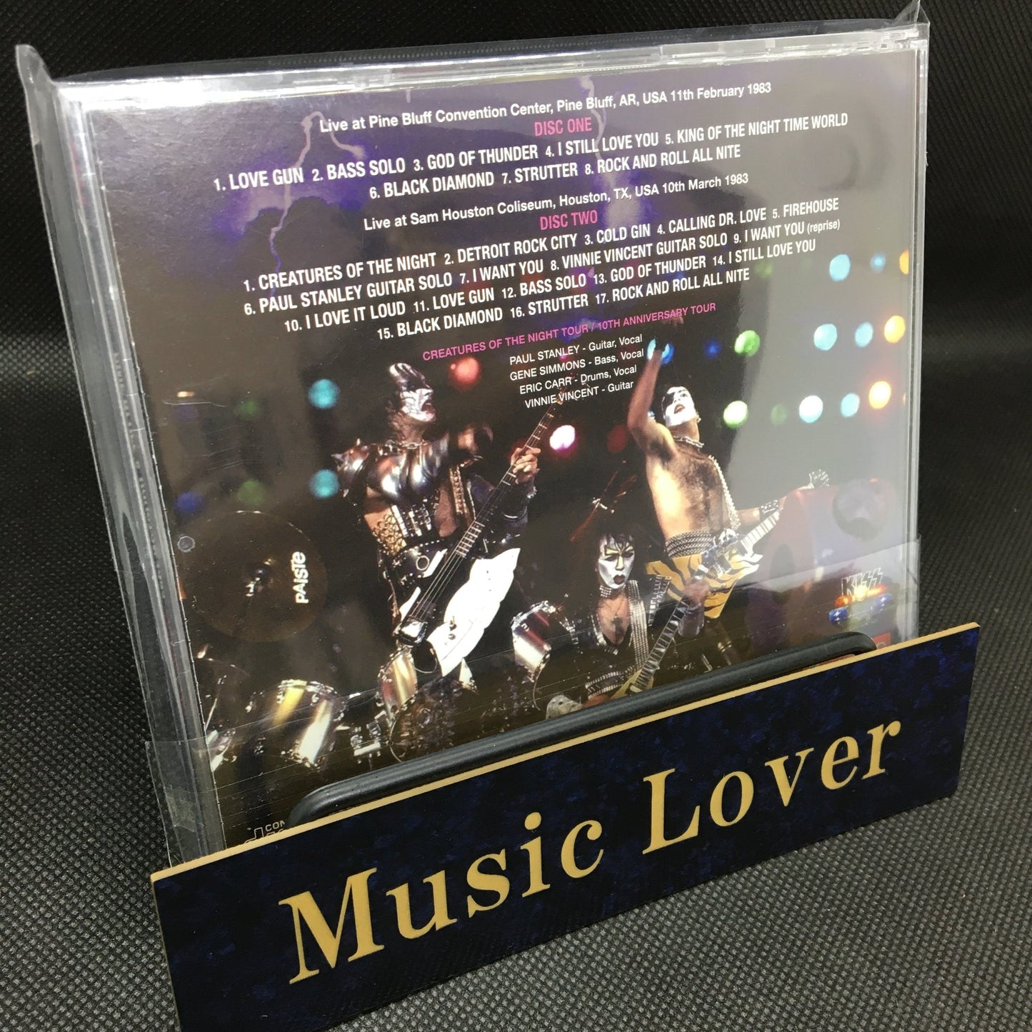 KISS / PINE BLUFF & HOUSTON 1983 SOUNDBOARD (2CD)