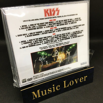 KISS / FRESNO 1979 (2CDR+1DVDR)